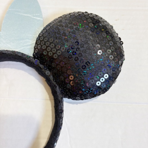 Disneyland 60th Anniversary Diamond Celebration Minnie Mouse Ears Headband Bow - Picture 4 of 13